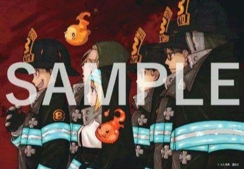 炎炎ノ消防隊 完結記念 ミニポスター Amazon.co.jp: 楽天ブックス限定 炎炎ノ消防隊 炎炎 完結記念